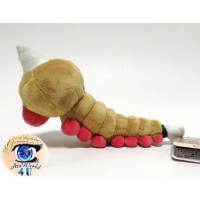 Pokemon knuffel Weedle 18cm (lang), Officiële Pokemon center Pokemon fit / sitting cutie